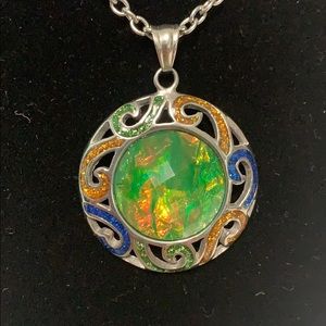 Green Opal Necklace